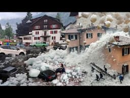 5 minutes ago in Italy! Millions of hailstones suddenly hit Sicily, Emilia Romagna and Lazio