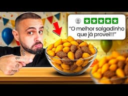 PROVEI VÁRIOS SALGADINHOS DE FESTA INFANTIL | Provando Delivery