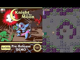 Knight on The Moon (Demo) [NES] Homebrew
