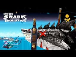 Real Godzilla Size. Hungry Shark Evolution.