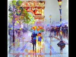 Painting with Palette knife