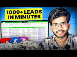 How to Scrape Unlimited Leads from Instagram, Facebook & YouTube | Secret Tool Revealed (2025)