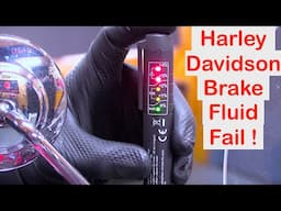 Harley Davidson Heritage Softail:- Rotten Brake Fluid Flush !