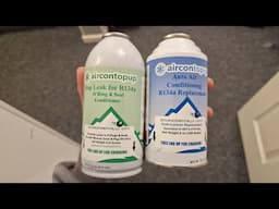 I refill my cars Air condition with AMAZON product /car gas fefill / FORD MONDEO MK4
