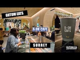 NOW OPEN A-OK CAFE AT ARTIZIA GUILDFORD TOWN CENTRE SURREY BC #FOOD #CAFE #COFFEE