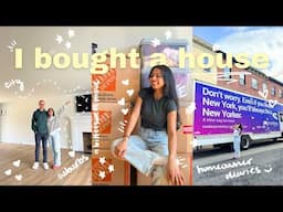 i bought a house as a 29-year-old entrepreneur // packing and moving vlog, first days as a homeowner
