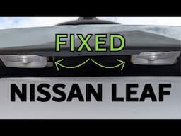 How To Replace A Number / Licence Plate Bulb On A Nissan Leaf