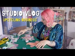 Day in the life of my small upcycling business VLOG and being VERY chatty!