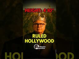 Height 4’10 🤯 He Still Ruled Hollywood! 👑 #motivationalstory #studytips