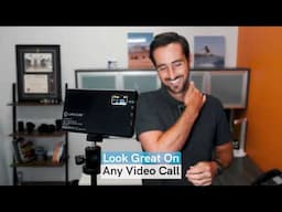 Broadcast Lighting Kit for Video Conferencing, Streaming and Video Calls