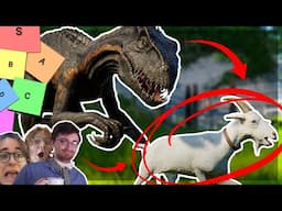 🎙️ WOKE PERMIAN || RANKING EVERY JWE2 DINOSAUR (Part 3) [SpinoCast Ft. Gibson & Dinoxels]