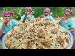 Peshawari Style Beef Pulao Biryani for Helpless People | পেশাওয়ারি পোলাও রান্না গ্রামবাংলায়