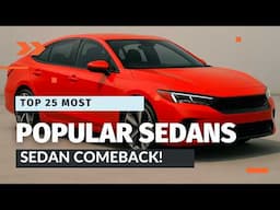 Top 25 Best-Selling Sedans of 2024