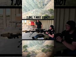 1 Mile. 1 Jug. 1 Shot!  Long Range Shooting Student Nails It!!! #65creedmoor #longrangeshooting