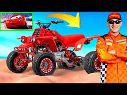 We Built A Lightning McQueen Yamaha Banshee!
