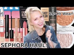 High End Makeup Haul from Sephora | GRWM + 14 Hour Wear Test