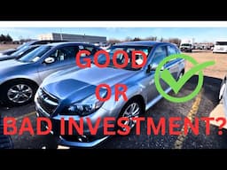 I Bought a Subaru Legacy at Auction—Was It a Huge Mistake?