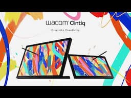 Wacom Cintiq drawing display – Dive into Creativity with the All-New Pen Display Line