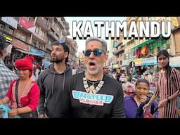 🇳🇵 Exploring Kathmandu's Chaotic Street Market in 2025 Near Durbar Square in Nepal #visitnepal