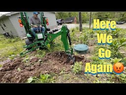 John Deere 1025R:  Love That Dirty Water💦😡