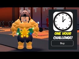 How OP Can I Get in 1 HOUR Playing Gym Star Simulator?!