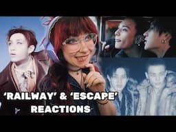 BANG CHAN FIST BUMPED ME!? || STAY REACTS: Railway MV & Escape MV