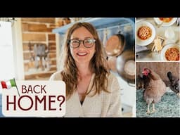 Back Home Again | Do we love it here... or there?