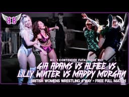 Who Will Be #1 Contender? 4-Way Women's Wrestling War! | British Women's Wrestling