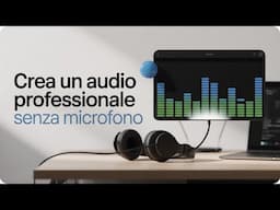 Audio PROFESSIONALE Senza Microfono | IA che Trasforma la Tua Voce | Adobe Speech Enhancer 2025