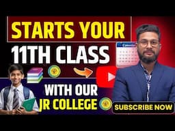 IMPORTANT VIDEO🚨| START YOUR 11TH CLASS JOURNEY WITH @JRCollege YOUTUBE CHANNEL |