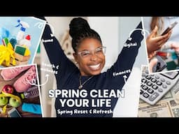 The ULTIMATE SPRING RESET PLAN 🌸 | SPRING CLEANING | Declutter & Clean Your Home & Life
