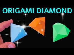 How to Make Origami Diamond