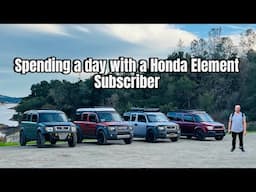Honda Element Subscriber wanted to spend a day with me and my adventures