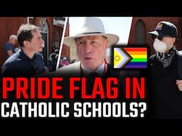 Pride flags remain at Waterloo Catholic schools after 'conservative' trustee backs Rainbow mafia