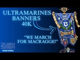 How to Paint ULTRAMARINES BANNERS 40K
