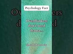 Overthinkers Don’t Need Drama… Their Mind Creates It 😵‍💫🧠