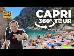 Capri, Italy in 360° Virtual Reality! You will be amazed! - Walking Tour