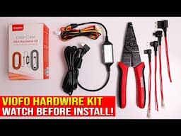 Viofo Hardwire Kit Install Prep, Connections & Fuse Taps Explained (A229 Pro, A119 Mini, T130)