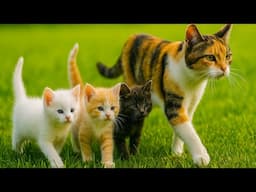 Sweet Kitten Meowing – Searching for Mom and Playing with Animal Friends!