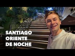 Santiago de noche. Una ruta completamente segura