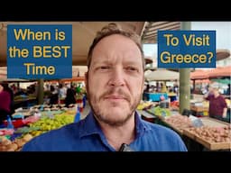 🇬🇷 The BEST Time of Year to Visit The Greek Islands & Athens. When To Visit Greece?