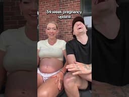 So I’m 34 weeks pregnant today #pregnant #pregnancy