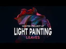 🌟 Light Painting Leaves: Create Stunning Autumn-Inspired Macro Photography 🍂✨