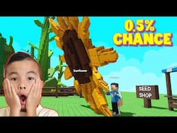 Selling My CRAZY Garden NEW Sunflower Seed Roblox Grow A Garden CKN Gaming