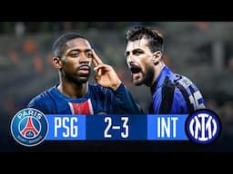 HIGHLIGHTS | PSG 3-2 Inter Milan | All Goals & Extended Highlights