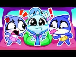 Buckle Up!🚨 Safety Rules in the Car🚗 Safety Tips Stream | Cartoons by Sharky and Sparky for Kids🌟