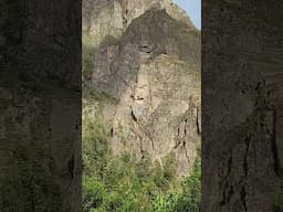 Giant Megalithic Face On Mountainside Ollantaytambo #giant #stone #face