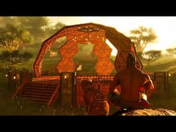 The Workshop - Native American Inspired Hut Village in ARK: Survival Ascended pt1