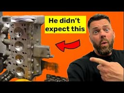 ENGINE HAD TO BE STRIPPED DOWN WHEN TESTED WRONG!