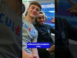 Le Barça voyage en classe économique 🤔 #teamfootmercato #shorts